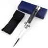 Italian Stiletto Switchblade Black Pearl Resin Button 1.1.webp