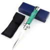 Italian Stiletto Switchblade Green Resin Button 1.1.webp