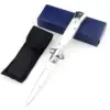 Italian Stiletto Switchblade White Pearl Resin Button 1.1.webp