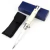 Italian Stiletto Switchblade White Resin Button 1.1.webp